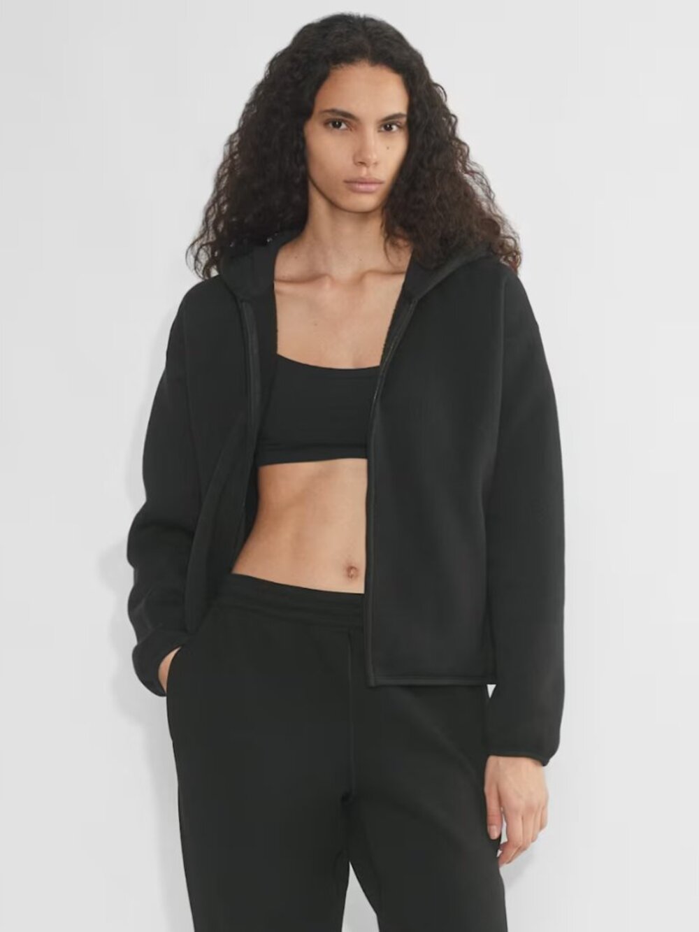 Aritzia Golden Activate Zip Hoodie Size S